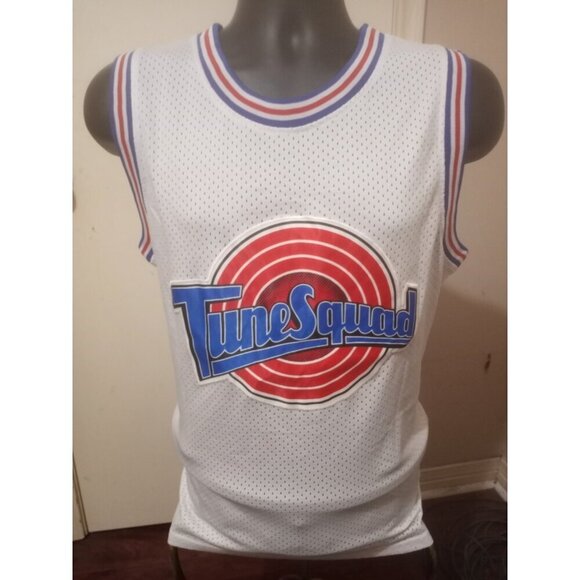 Looney Tunes Space Jam Tune Squad Basketball Jersey Adult Medium M Lola 10 White - Picture 1 of 8